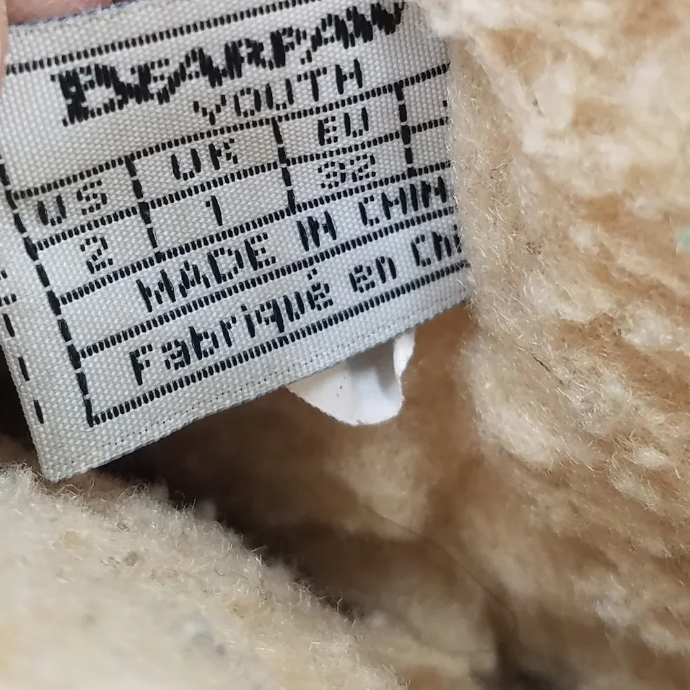 BearPaw Boshie Suede Wool Sheepskin Lining Sherpa 2Y Youth